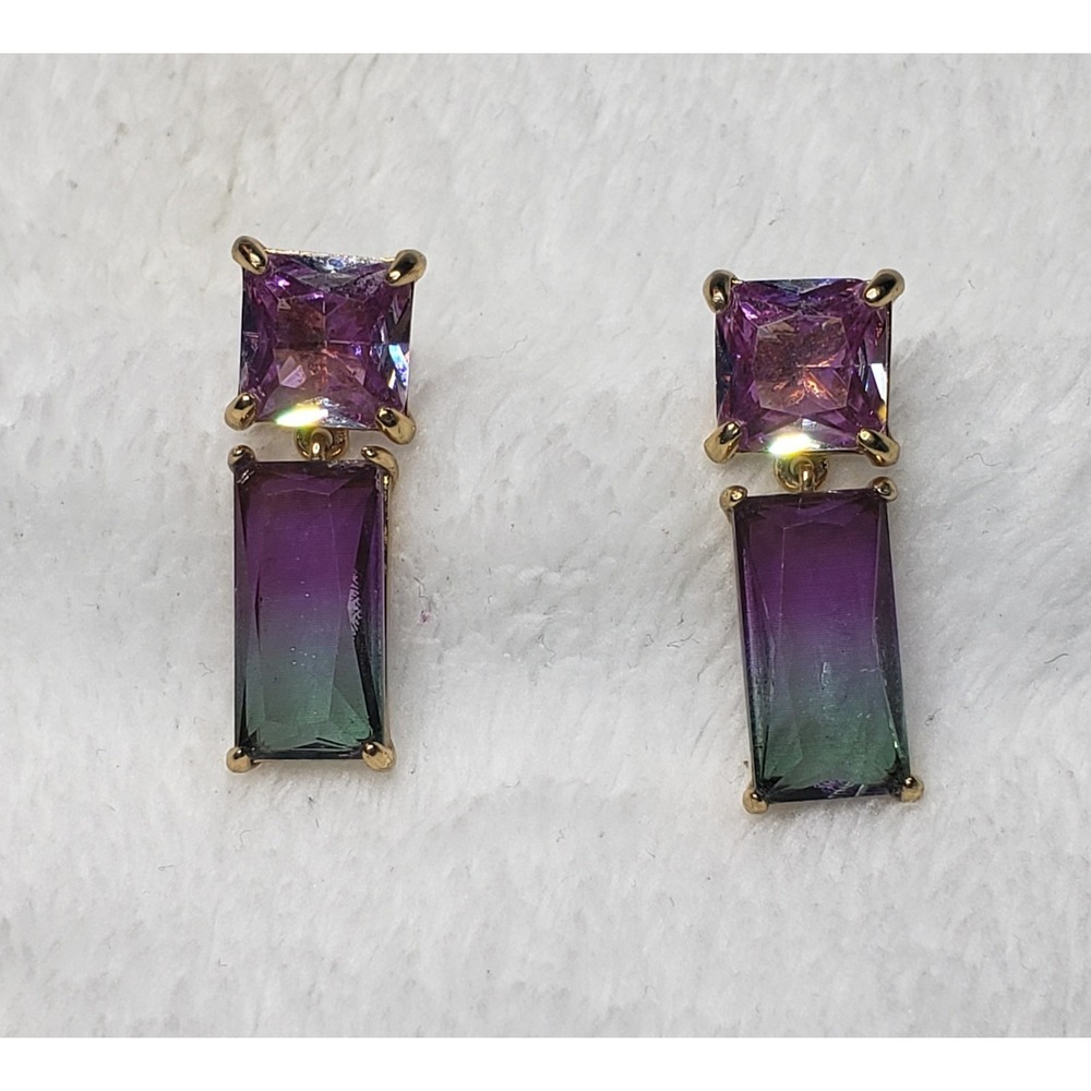 Kate Spade Ombre Baguette Dangle/Drop Earrings